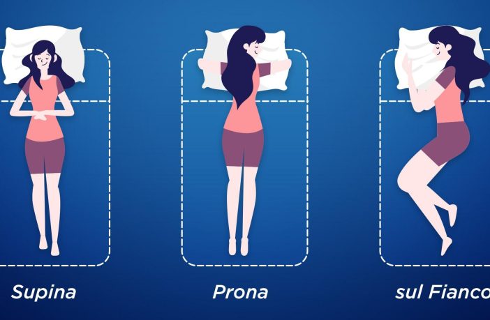 La corretta postura del sonno per la salute della colonna vertebrale